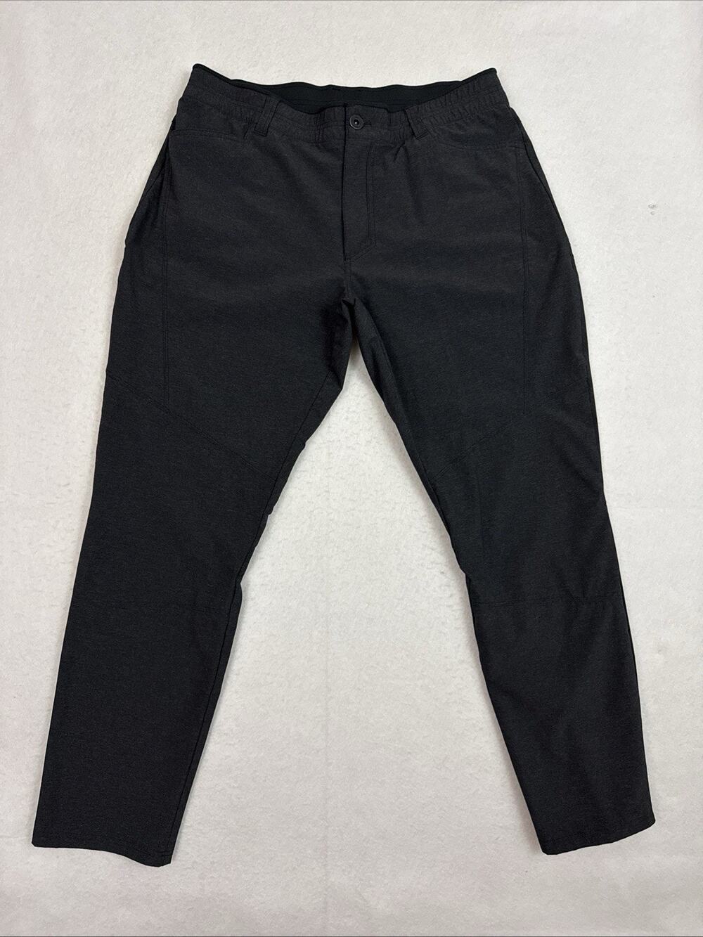 KUHL Deceptr Pants Mens 38x34 Black Hiking Outdoor Stretch TuffLite Nylon